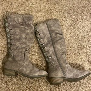 Brand New knee high Taupe boots. Women’s size 10.